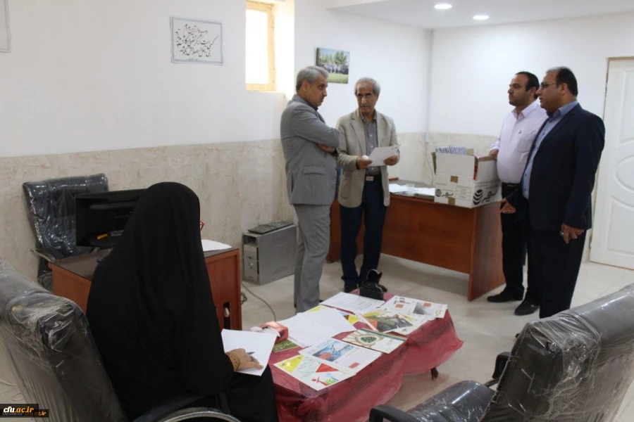 بازدید مدیرکل برنامه ریزی، خدمات و رفاه  دانشجویی دانشگاه فرهنگیان از پردیس های دانشگاه فرهنگیان استان بوشهر 9