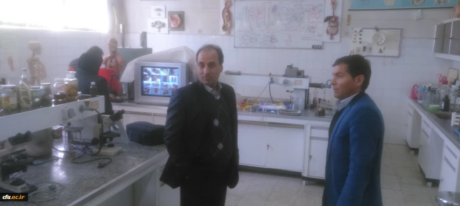 بازدید هیات نظارت وارزیابی استان از پردیس شهید رجایی کرمانشاه 3