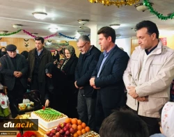 به مناسبت میلاد باسعادت بانوی بزرگ دو عالم حضرت زهرا (س):

دانشجو معلّمان پردیس بنت الهدی صدر اردبیل با مادران سرای سالمندان امید سبز دیدار کردند. 2