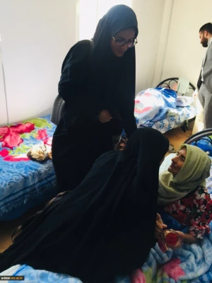 به مناسبت میلاد باسعادت بانوی بزرگ دو عالم حضرت زهرا (س):

دانشجو معلّمان پردیس بنت الهدی صدر اردبیل با مادران سرای سالمندان امید سبز دیدار کردند. 2