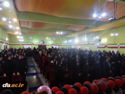 با حضور دکتر محمودلو سرپرست امور پردیس های استان آذربایجان غربی

برگزاری مراسم ولادت حضرت فاطمه الزهراء (س) و روز گرامیداشت مقام زن در پردیس علامه طباطبایی ارومیه
 8