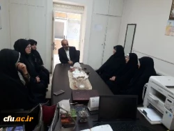 بازدیدسرزده مشاور ریاست دانشگاه فرهنگیان کشور ازپردیس های قزوین 2