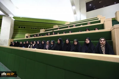 بازدید دانشجو معلمان پردیس بنت الهدی صدر قزوین از صحن علنی مجلس شورای اسلامی