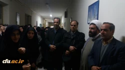 با هدف بررسی و رفع موانع سراهای دانشجویی انجام شد:
حضور صمیمی سرپرست، معاونین، مسئول دفتر نهاد رهبری و جمعی از همکاران دانشگاه فرهنگیان همدان در سراهای دانشجویی پردیس های استان