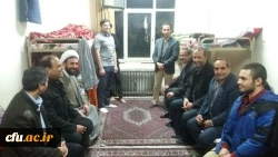 با هدف بررسی و رفع موانع سراهای دانشجویی انجام شد:
حضور صمیمی سرپرست، معاونین، مسئول دفتر نهاد رهبری و جمعی از همکاران دانشگاه فرهنگیان همدان در سراهای دانشجویی پردیس های استان
