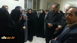 با هدف بررسی و رفع موانع سراهای دانشجویی انجام شد:
حضور صمیمی سرپرست، معاونین، مسئول دفتر نهاد رهبری و جمعی از همکاران دانشگاه فرهنگیان همدان در سراهای دانشجویی پردیس های استان