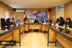 حجت الاسلام و المسلمین دادگر مسئول  نهاد نمایندگی مقام معظم رهبری دانشگاه فرهنگیان در جلسه کمیسیون موارد خاص:

ارتباط وسیع و جدی تر کمیته های انضباطی با بخش های فرهنگی، تربیتی و مشاوره برای دستیابی به کارکردهای تربیتی 5