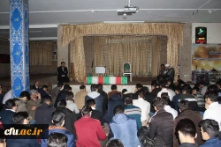 استقبال ووداع باشکوه وعاشقانه اساتید کارکنان ودانشجویان دانشگاه فرهنگیان استان قزوین با سردارشهید مدافع حرم حمیدمحمدرضایی 2