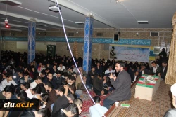 استقبال ووداع باشکوه وعاشقانه اساتید کارکنان ودانشجویان دانشگاه فرهنگیان استان قزوین با سردارشهید مدافع حرم حمیدمحمدرضایی 3