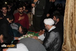 استقبال ووداع باشکوه وعاشقانه اساتید کارکنان ودانشجویان دانشگاه فرهنگیان استان قزوین با سردارشهید مدافع حرم حمیدمحمدرضایی 8