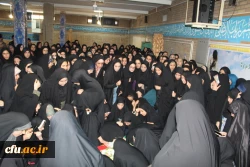 استقبال ووداع باشکوه وعاشقانه اساتید کارکنان ودانشجویان دانشگاه فرهنگیان استان قزوین با سردارشهید مدافع حرم حمیدمحمدرضایی 10