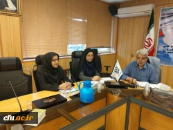 مدیرکل برنامه ریزی، خدمات و رفاه دانشجویی در  جلسه ویدیو کنفرانس: 2