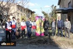 به مناسبت فرا رسیدن روز درختکاری انجام شد: غرس چندین نهال به همت کانون هلال احمر پردیس شهید مقصودی همدان