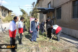 به مناسبت فرا رسیدن روز درختکاری انجام شد: غرس چندین نهال به همت کانون هلال احمر پردیس شهید مقصودی همدان