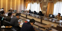 جلسه ستاد ترویج فرهنگ اقامه نماز دانشگاه فرهنگیان استان کرمان