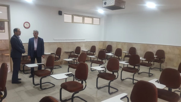 بازدید مدیرکل پشتیبانی و رفاه از محل آزمون داوطلبان ورودی موسسه جامعه الزهرا«س»
 (حوزه علمیه خواهران قم) در استان خراسان رضوی 2