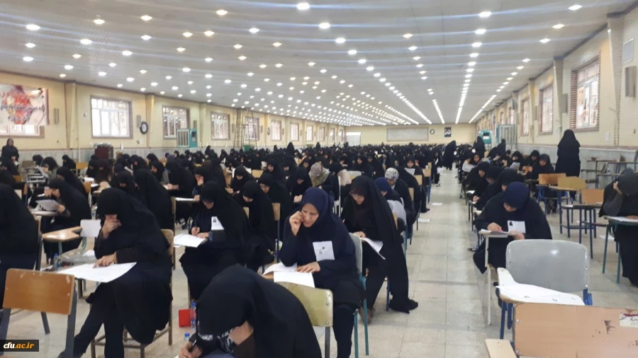 بازدید مدیرکل پشتیبانی و رفاه از برگزاری آزمون جامعه الزهرا(س) در استان قم 3