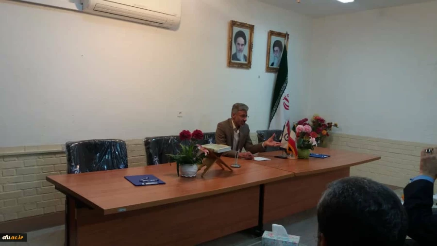 برگزاری جلسه شورای عمومی اساتید در پردیس فاطمه زهرا (س) اهواز