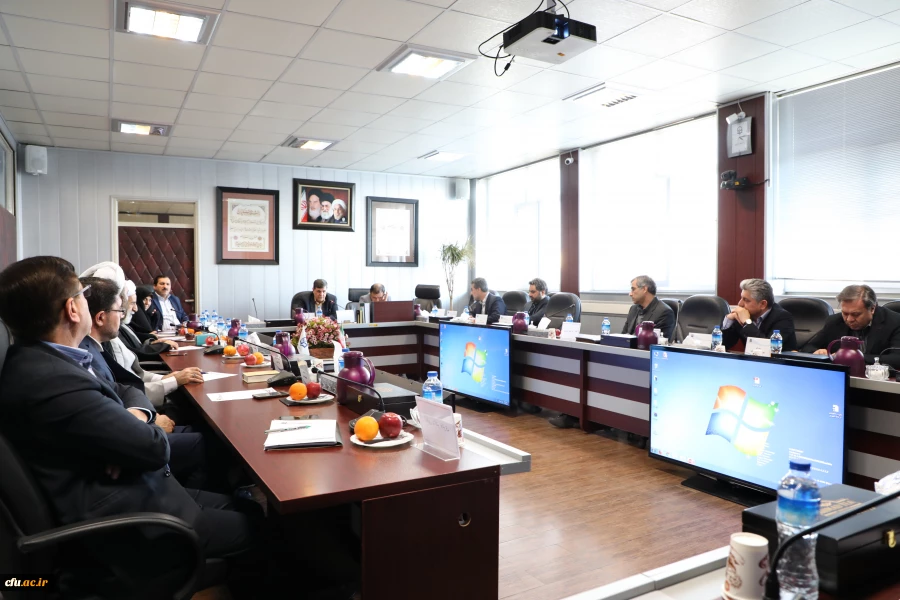 دومین جلسه هیات امنای بنیاد خیرین حامی دانشگاه فرهنگیان 8