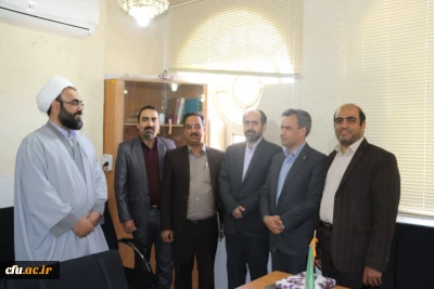 برگزاری مراسم تودیع و معارفه مسئول حراست دانشگاه فرهنگیان یزد