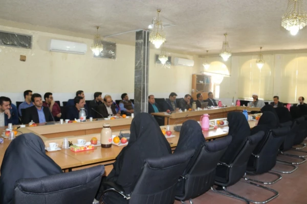 برگزاری مراسم تودیع و معارفه مسئول حراست دانشگاه فرهنگیان یزد


 9