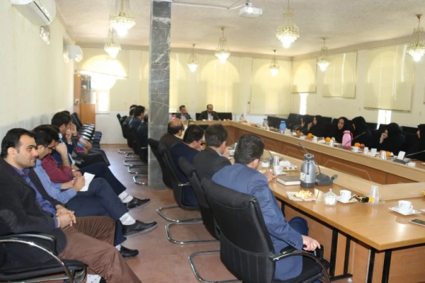 برگزاری مراسم تودیع و معارفه مسئول حراست دانشگاه فرهنگیان یزد


 13