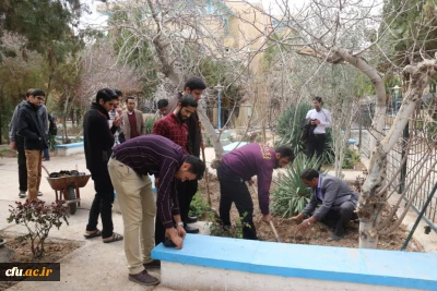 برگزاری مراسم روز درختکاری در دانشگاه فرهنگیان یزد