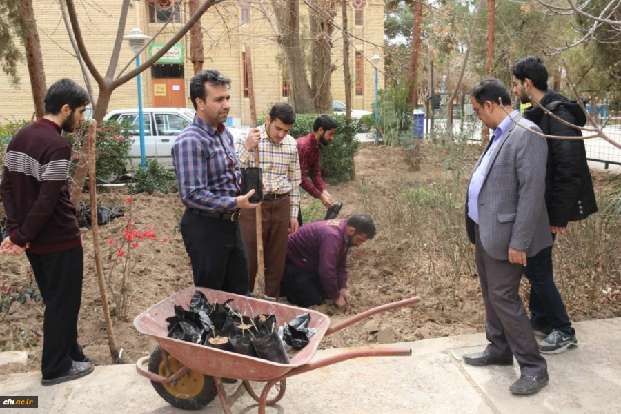 برگزاری مراسم روز درختکاری در دانشگاه فرهنگیان یزد
 5