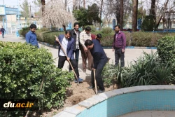 برگزاری مراسم روز درختکاری در دانشگاه فرهنگیان یزد
 7