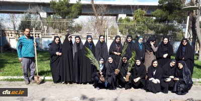 برنامه بزرگداشت هفته منابع طبیعی و روز درخت کاری در دانشگاه فرهنگیان کرمانشاه برگزار گردید