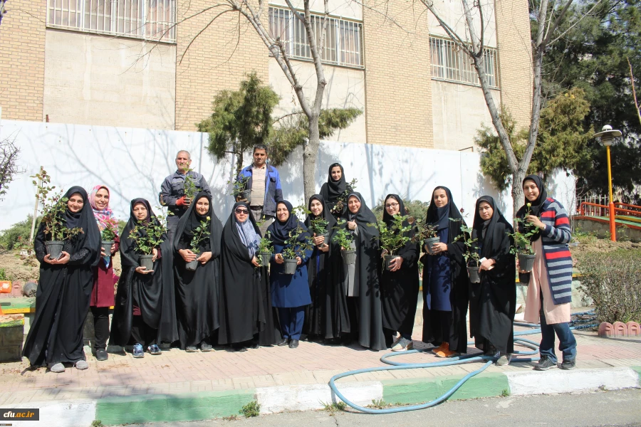 روز درختکاری در پردیس نسیبه