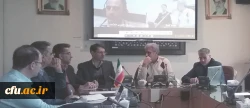 با حضور مدیر کل امور دانشجویی دانشگاه فرهنگیان در مشهد برگزار شد؛
جلسه هم اندیشی مدیریت سامانه تردد خوابگاهی