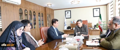 دیدار تیم اعزامی دانشگاه فرهنگیان به کشور فنلاند با ریاست محترم دانشگاه