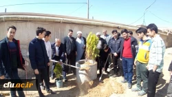 به مناسبت فرا رسیدن روز درختکاری انجام شد:

غرس چندین اصله نهال در پردیس های دانشگاه فرهنگیان اردبیل  2