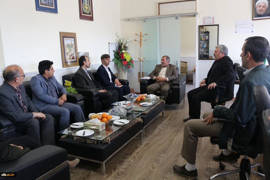 بازدید هیات نظارت، ارزیابی و تضمین کیفیت آموزش عالی استان خراسان شمالی(دانشگاه بجنورد) از پردیس های دانشگاه فرهنگیان خراسان شمالی 2