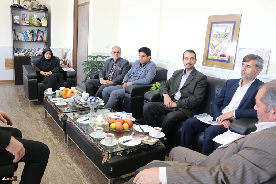 بازدید هیات نظارت، ارزیابی و تضمین کیفیت آموزش عالی استان خراسان شمالی(دانشگاه بجنورد) از پردیس های دانشگاه فرهنگیان خراسان شمالی 2