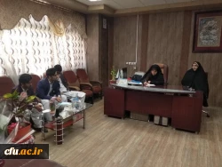 نشست صمیمی معاون دانشجویی دانشگاه با اعضای شورای صنفی و تشکلات دانشجویی دختر و پسر مراکز استان سیستان و بلوچستان 2