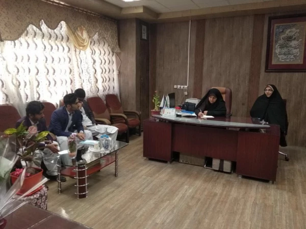 نشست صمیمی معاون دانشجویی دانشگاه با اعضای شورای صنفی و تشکلات دانشجویی دختر و پسر مراکز استان سیستان و بلوچستان 2