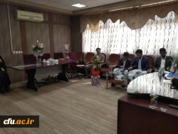 نشست صمیمی معاون دانشجویی دانشگاه با اعضای شورای صنفی و تشکلات دانشجویی دختر و پسر مراکز استان سیستان و بلوچستان 5