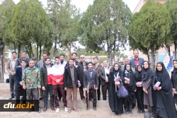 روز درختکاری در پردیس شهید رجایی سمنان 2