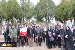 روز درختکاری در پردیسس شهید رجایی سمنان 2