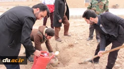 روز درختکاری در پردیسس شهید رجایی سمنان 6