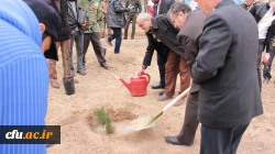 روز درختکاری در پردیس شهید رجایی سمنان 12