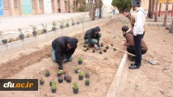 روز درختکاری در پردیس شهید رجایی سمنان 13