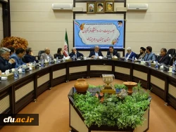 برگزاری جلسه هیات امنای دانشگاه فرهنگیان استان سیستان وبلوچستان با حضور اعضای هیات رییسه