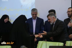 تجلیل از خانواده معظم شهدا در نشست حراست دانشگاه فرهنگیان کشور 4