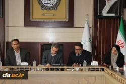 دیدار مدیریت امور پردیس های استان تهران با استاندار استان تهران