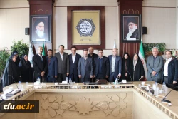 دیدار مدیریت امور پردیس های استان تهران با استاندار استان تهران