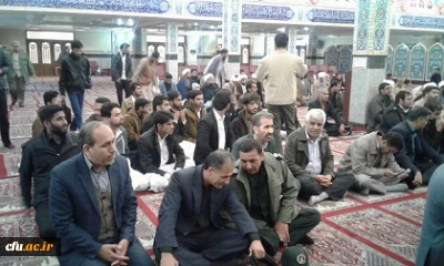 مراسم تشییع و تدفین  شهید گمنام در پردیس شهید مطهری دانشگاه فرهنگیان سیستان وبلوچستان  برگزار شد