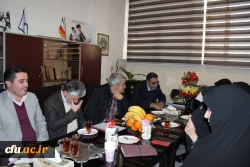 حضور جمعی از مدیران دانشگاه و آموزش وپرورش در مدرسه ابتدایی شاهد فجر منطقه سه تهران